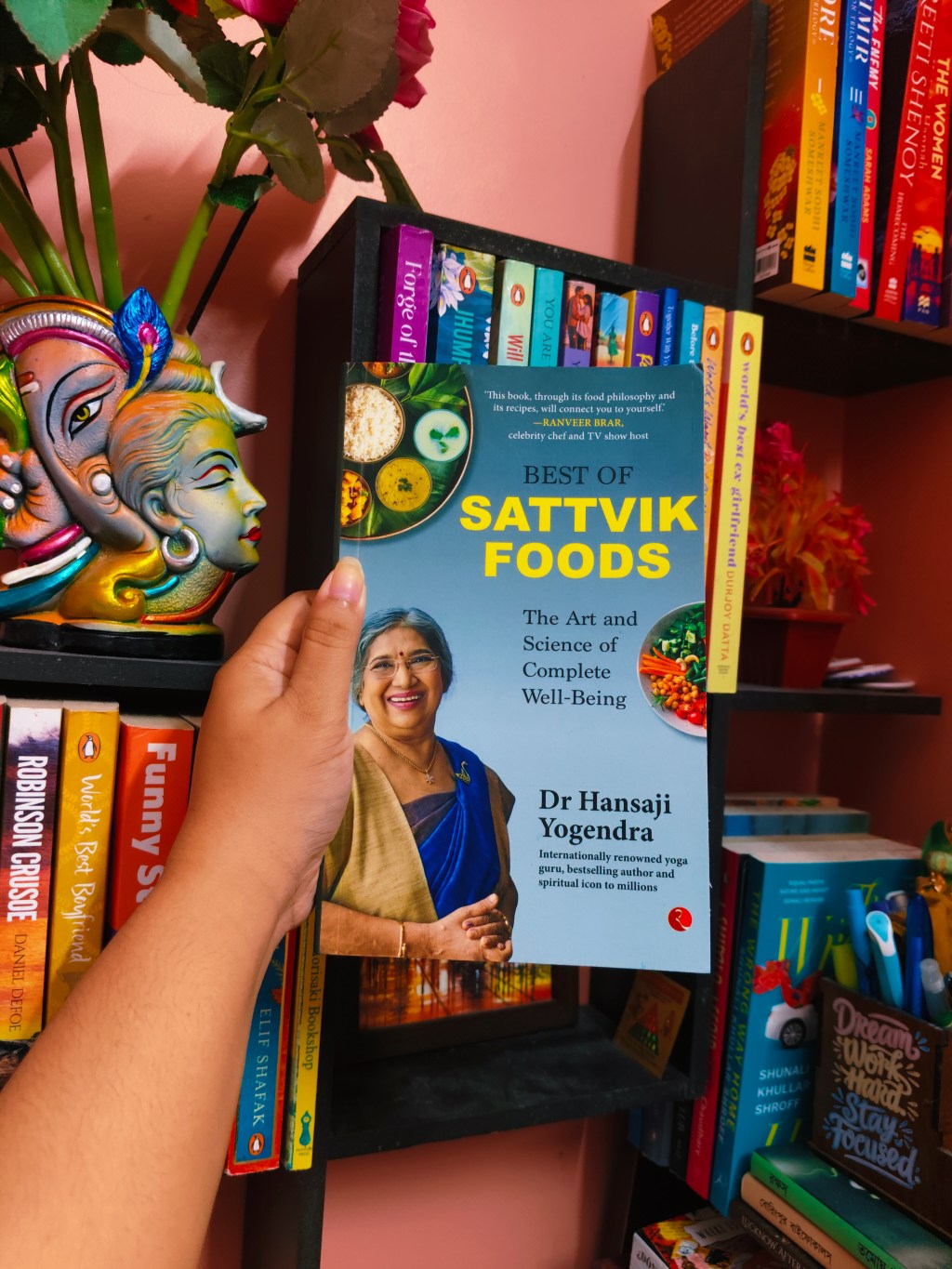 Book Review : Best of Sattvik Foods |Dr. Hansaji Yogendra |The Art and Science of Complete&nbsp;Well-Being